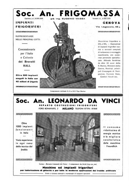 Rivista del freddo periodico mensile illustrato tecnico, scientifico, economico, commerciale