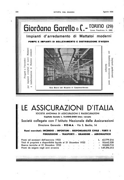 Rivista del freddo periodico mensile illustrato tecnico, scientifico, economico, commerciale