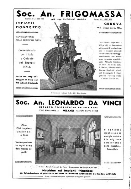 Rivista del freddo periodico mensile illustrato tecnico, scientifico, economico, commerciale