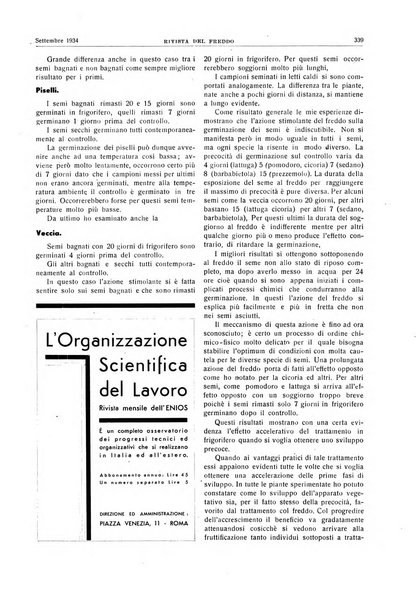 Rivista del freddo periodico mensile illustrato tecnico, scientifico, economico, commerciale