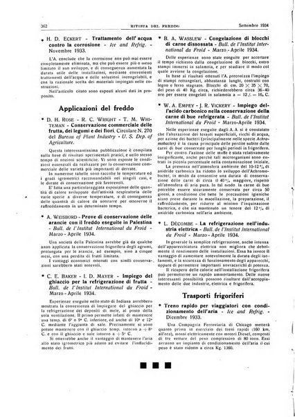 Rivista del freddo periodico mensile illustrato tecnico, scientifico, economico, commerciale