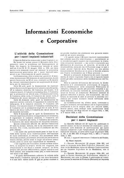 Rivista del freddo periodico mensile illustrato tecnico, scientifico, economico, commerciale