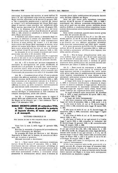 Rivista del freddo periodico mensile illustrato tecnico, scientifico, economico, commerciale