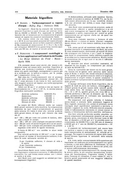 Rivista del freddo periodico mensile illustrato tecnico, scientifico, economico, commerciale