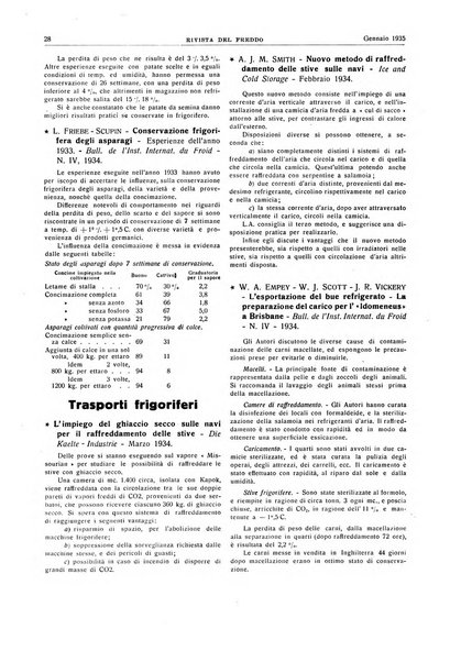 Rivista del freddo periodico mensile illustrato tecnico, scientifico, economico, commerciale