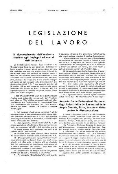 Rivista del freddo periodico mensile illustrato tecnico, scientifico, economico, commerciale