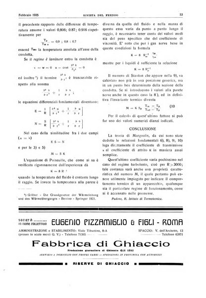 Rivista del freddo periodico mensile illustrato tecnico, scientifico, economico, commerciale