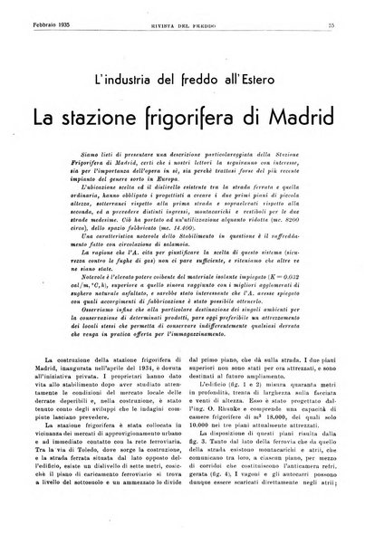 Rivista del freddo periodico mensile illustrato tecnico, scientifico, economico, commerciale