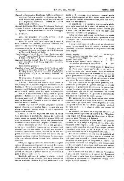 Rivista del freddo periodico mensile illustrato tecnico, scientifico, economico, commerciale