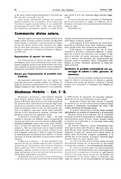 Rivista del freddo periodico mensile illustrato tecnico, scientifico, economico, commerciale