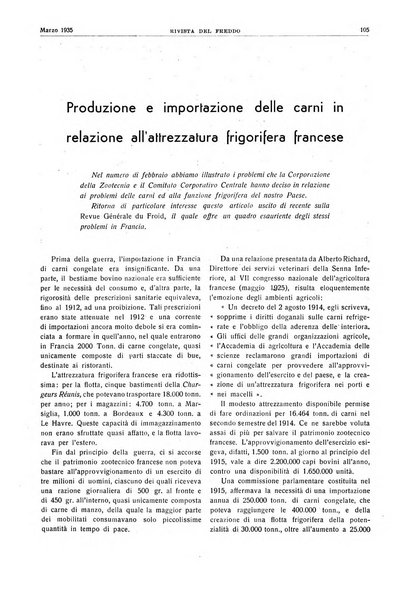 Rivista del freddo periodico mensile illustrato tecnico, scientifico, economico, commerciale