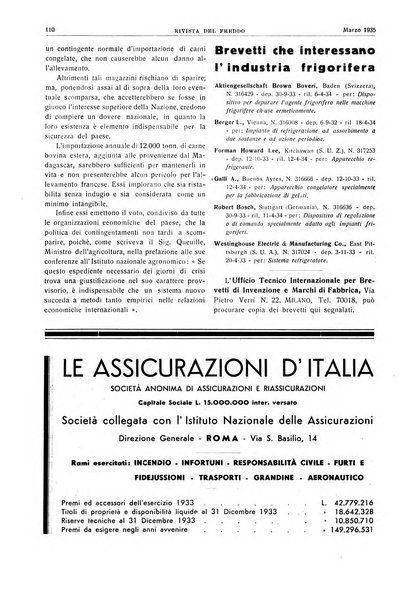 Rivista del freddo periodico mensile illustrato tecnico, scientifico, economico, commerciale