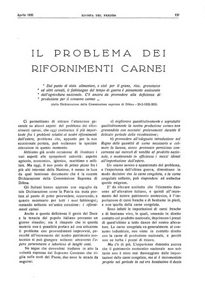 Rivista del freddo periodico mensile illustrato tecnico, scientifico, economico, commerciale