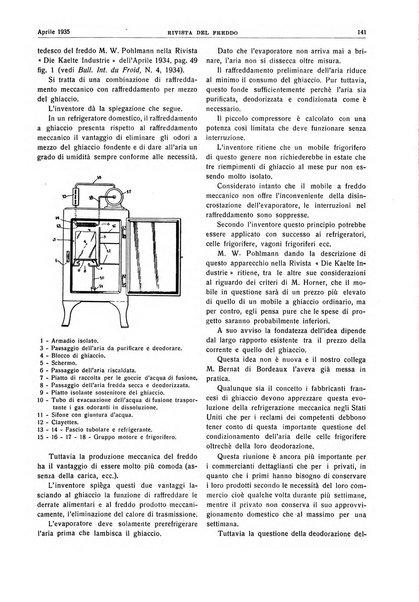 Rivista del freddo periodico mensile illustrato tecnico, scientifico, economico, commerciale