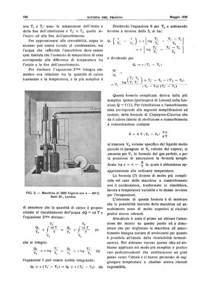 Rivista del freddo periodico mensile illustrato tecnico, scientifico, economico, commerciale