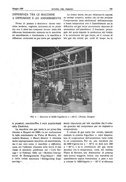 Rivista del freddo periodico mensile illustrato tecnico, scientifico, economico, commerciale