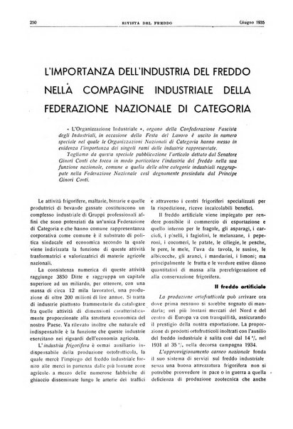 Rivista del freddo periodico mensile illustrato tecnico, scientifico, economico, commerciale