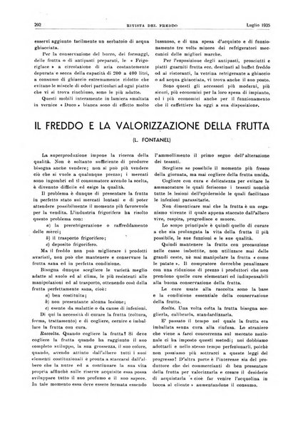 Rivista del freddo periodico mensile illustrato tecnico, scientifico, economico, commerciale