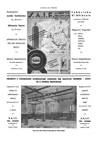 Rivista del freddo periodico mensile illustrato tecnico, scientifico, economico, commerciale