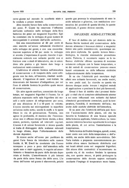 Rivista del freddo periodico mensile illustrato tecnico, scientifico, economico, commerciale