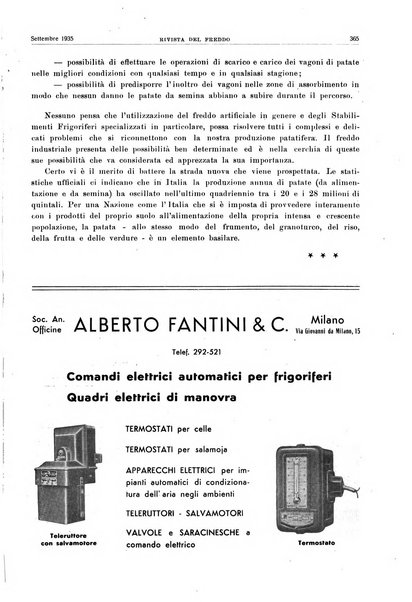 Rivista del freddo periodico mensile illustrato tecnico, scientifico, economico, commerciale