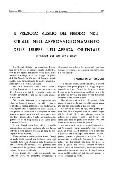 Rivista del freddo periodico mensile illustrato tecnico, scientifico, economico, commerciale