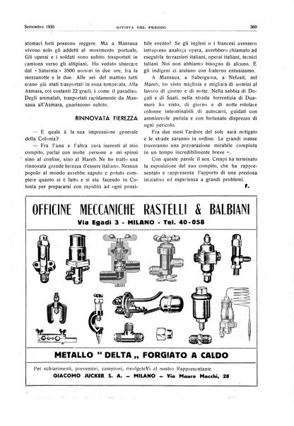 Rivista del freddo periodico mensile illustrato tecnico, scientifico, economico, commerciale