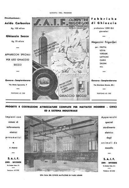 Rivista del freddo periodico mensile illustrato tecnico, scientifico, economico, commerciale