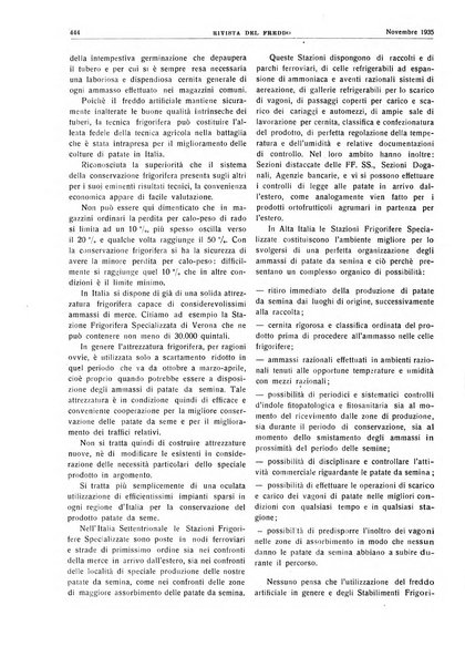 Rivista del freddo periodico mensile illustrato tecnico, scientifico, economico, commerciale