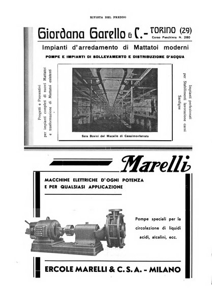 Rivista del freddo periodico mensile illustrato tecnico, scientifico, economico, commerciale