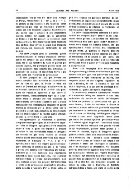 Rivista del freddo periodico mensile illustrato tecnico, scientifico, economico, commerciale