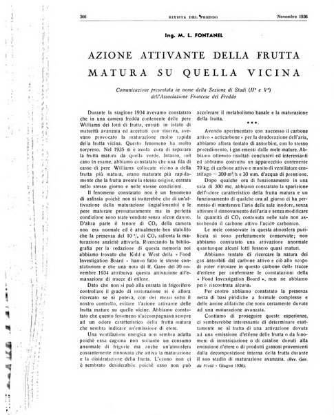 Rivista del freddo periodico mensile illustrato tecnico, scientifico, economico, commerciale