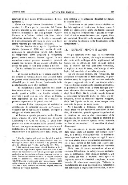 Rivista del freddo periodico mensile illustrato tecnico, scientifico, economico, commerciale