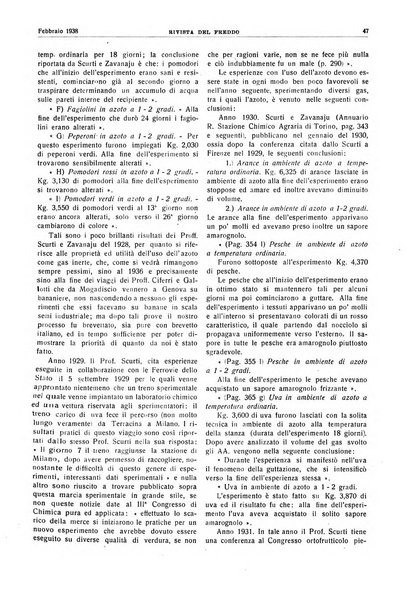 Rivista del freddo periodico mensile illustrato tecnico, scientifico, economico, commerciale