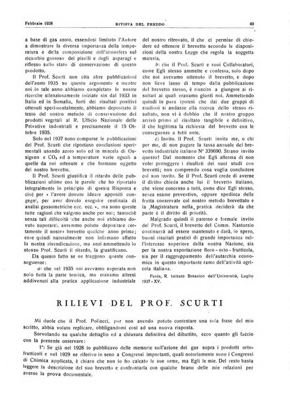 Rivista del freddo periodico mensile illustrato tecnico, scientifico, economico, commerciale