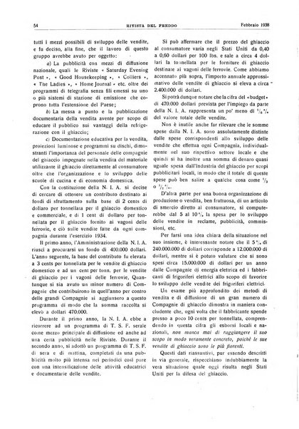 Rivista del freddo periodico mensile illustrato tecnico, scientifico, economico, commerciale