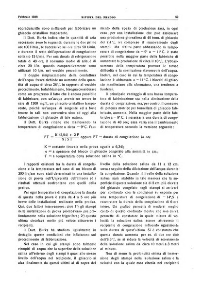 Rivista del freddo periodico mensile illustrato tecnico, scientifico, economico, commerciale