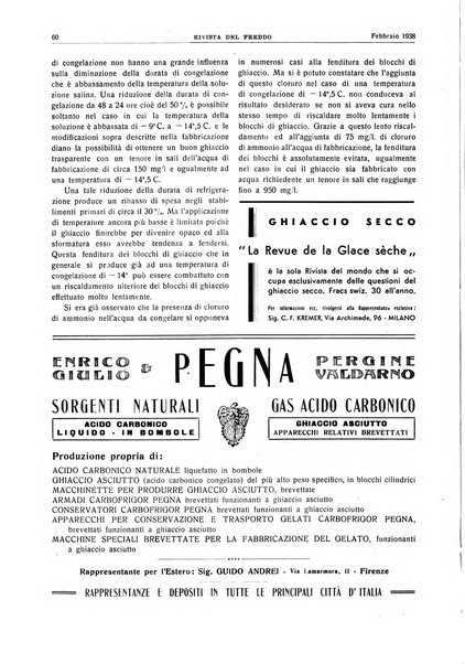 Rivista del freddo periodico mensile illustrato tecnico, scientifico, economico, commerciale