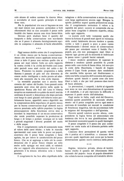 Rivista del freddo periodico mensile illustrato tecnico, scientifico, economico, commerciale