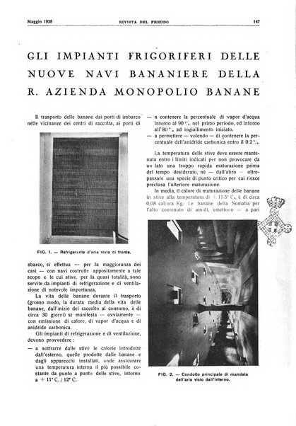 Rivista del freddo periodico mensile illustrato tecnico, scientifico, economico, commerciale