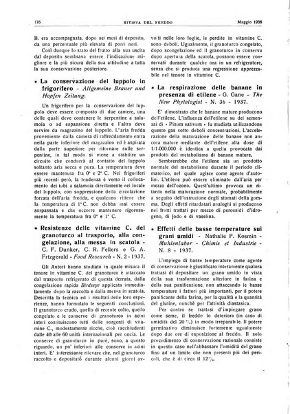 Rivista del freddo periodico mensile illustrato tecnico, scientifico, economico, commerciale