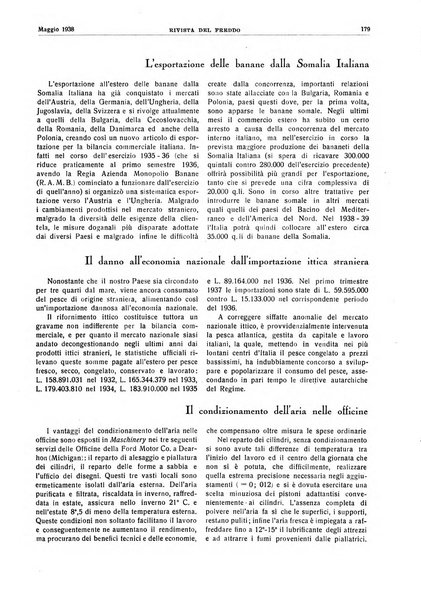 Rivista del freddo periodico mensile illustrato tecnico, scientifico, economico, commerciale