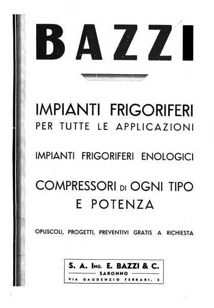 Rivista del freddo periodico mensile illustrato tecnico, scientifico, economico, commerciale