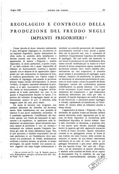 Rivista del freddo periodico mensile illustrato tecnico, scientifico, economico, commerciale