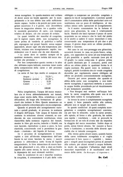 Rivista del freddo periodico mensile illustrato tecnico, scientifico, economico, commerciale