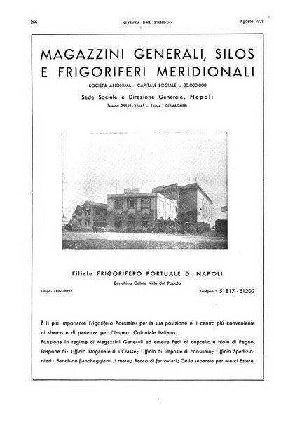 Rivista del freddo periodico mensile illustrato tecnico, scientifico, economico, commerciale