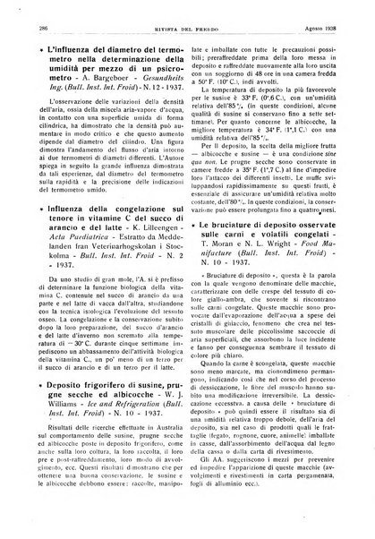 Rivista del freddo periodico mensile illustrato tecnico, scientifico, economico, commerciale