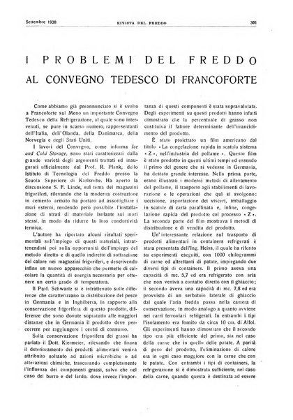 Rivista del freddo periodico mensile illustrato tecnico, scientifico, economico, commerciale