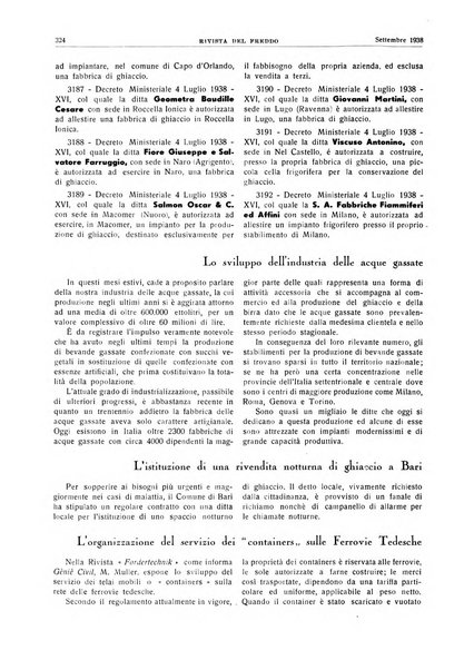 Rivista del freddo periodico mensile illustrato tecnico, scientifico, economico, commerciale