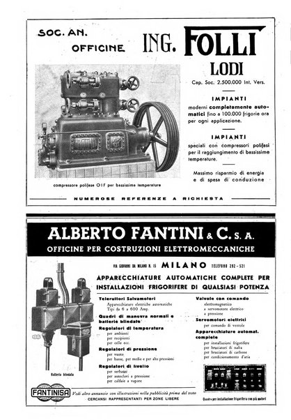 Rivista del freddo periodico mensile illustrato tecnico, scientifico, economico, commerciale